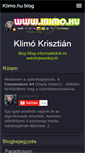 Mobile Screenshot of klimo.hu