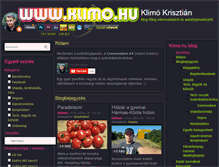 Tablet Screenshot of klimo.hu